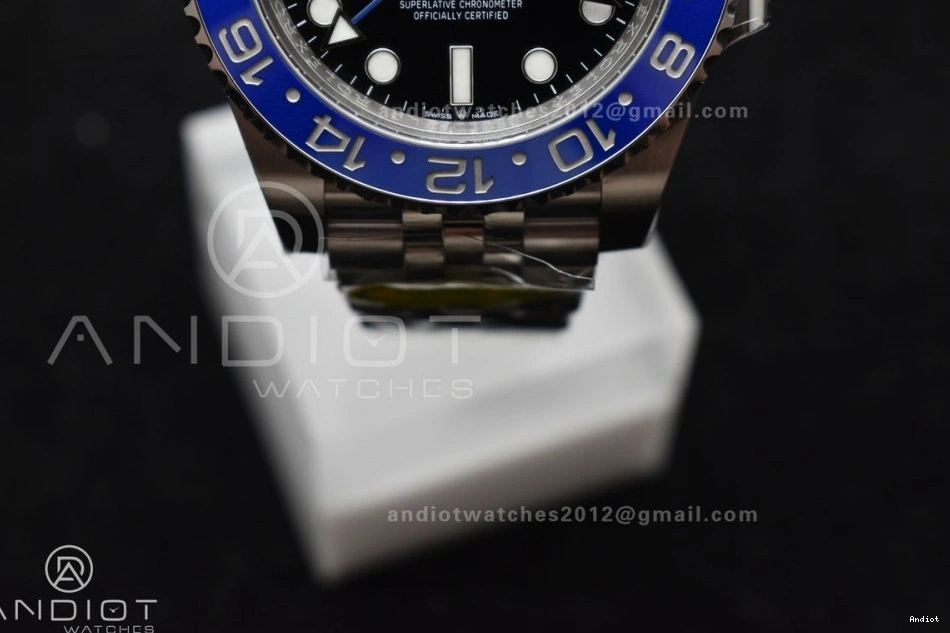 Jubilee Black Clean Bracelet Blue Ceramic BLNR DD3285 126710 CHS Edition GMT-Master II Best Factory on 0420